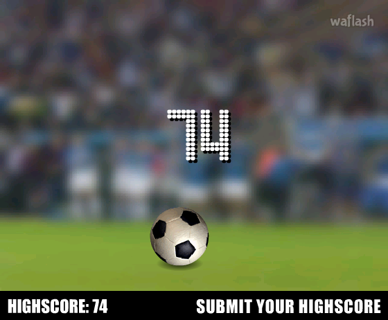 축구공 오래 튕기기 (Kickups 3.0) 게임 화면 2