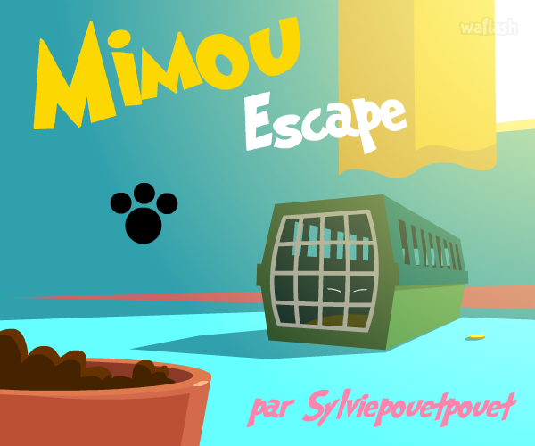 Mimou Escape - 고양이 케이지 탈출 게임 화면 1