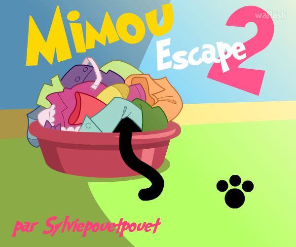 Mimou Escape 2 - 고양이 세탁기 탈출 게임 화면 1