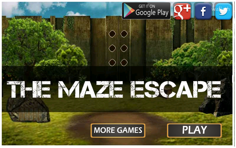 더 메이즈 이스케이프 (Mirchi The Maze Escape) 게임 화면 1
