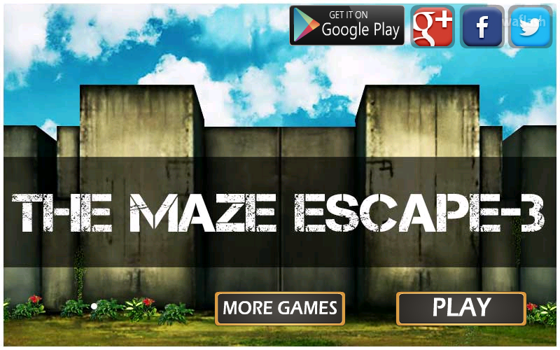 더 메이즈 이스케이프 3 (Mirchi The Maze Escape 3) 게임 화면 1