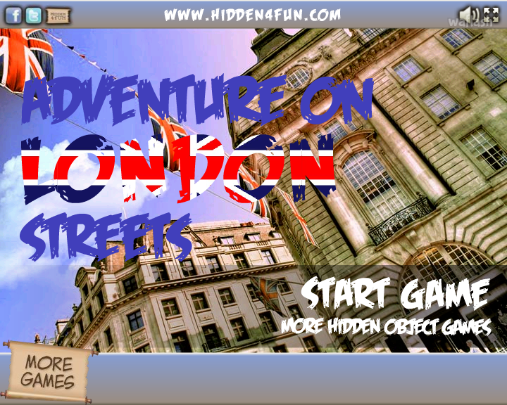 숨은그림찾기 - 어드벤처 온 런던 스트리트 (Adventure on London Streets) 게임 화면 1