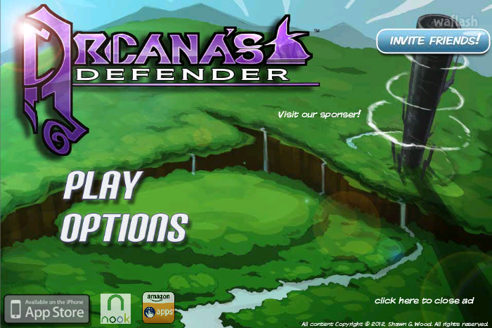 아르카나 디펜더 (Arcana's Defender) 게임 화면 1