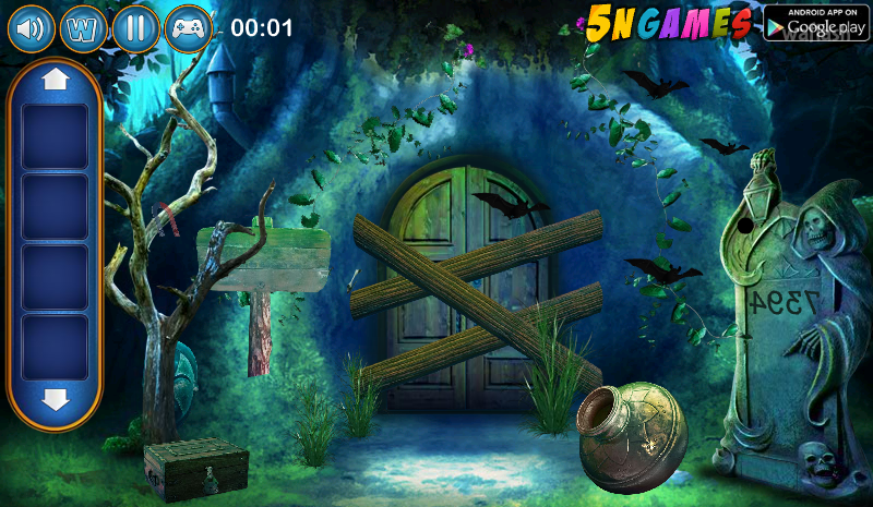 케이브 하우스 탈출 (5nGames Escape Game - Cave House) 게임 화면 2