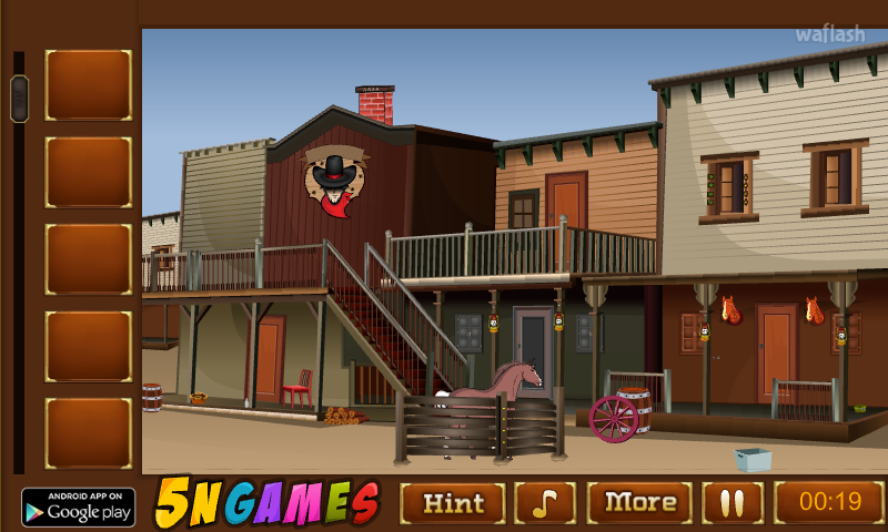 카우보이 퀘스트 1 (5nGames Escape Game - Cowboy's Quest 1) 게임 화면 2