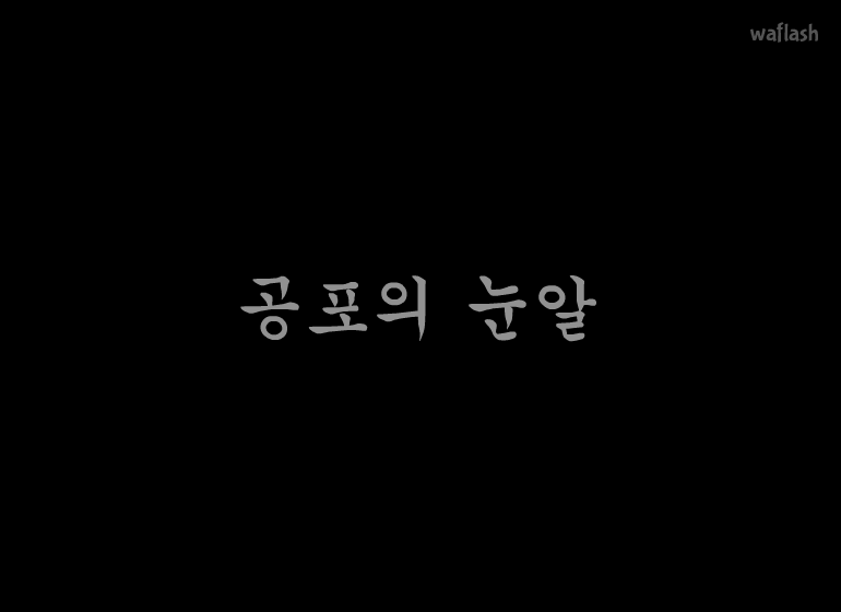 홍스구락부 - 공포의 눈알 게임 화면 1
