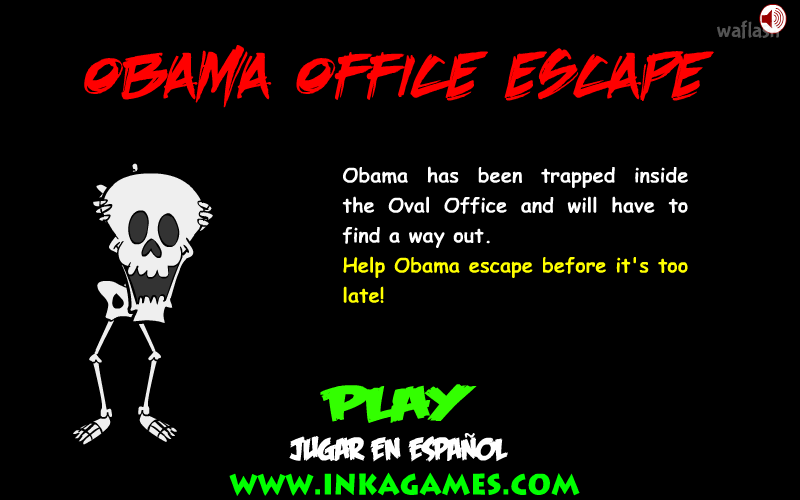 오바마 오피스 탈출 (Obama Office Escape) 게임 화면 1