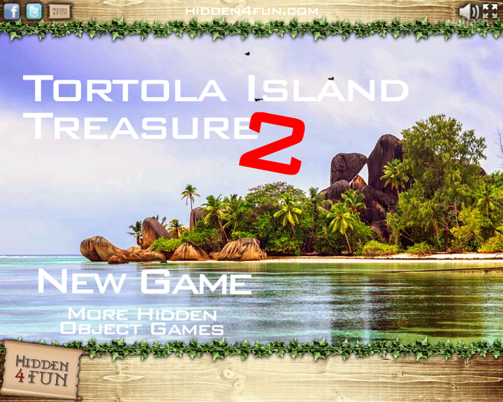 숨은그림찾기 - 토르톨라 섬 보물 2 (Tortola Island Treasure 2) 게임 화면 1