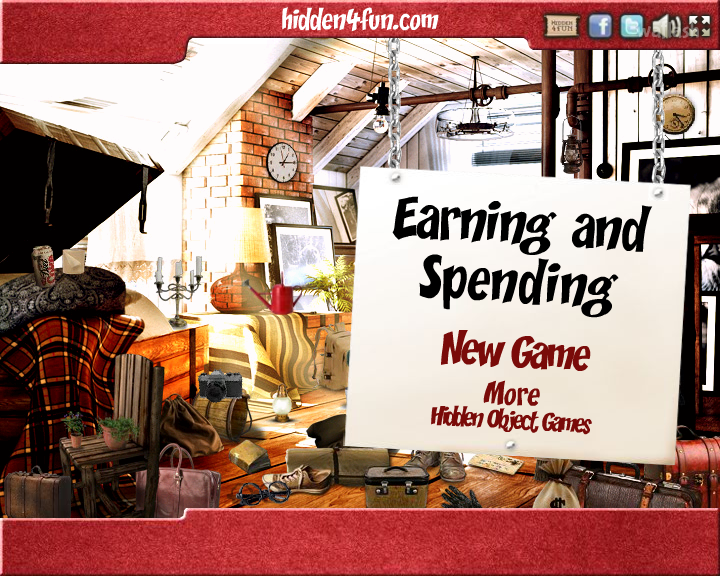 숨은그림찾기 - 돈 벌어 물건 사기 (Earning and Spending) 게임 화면 1
