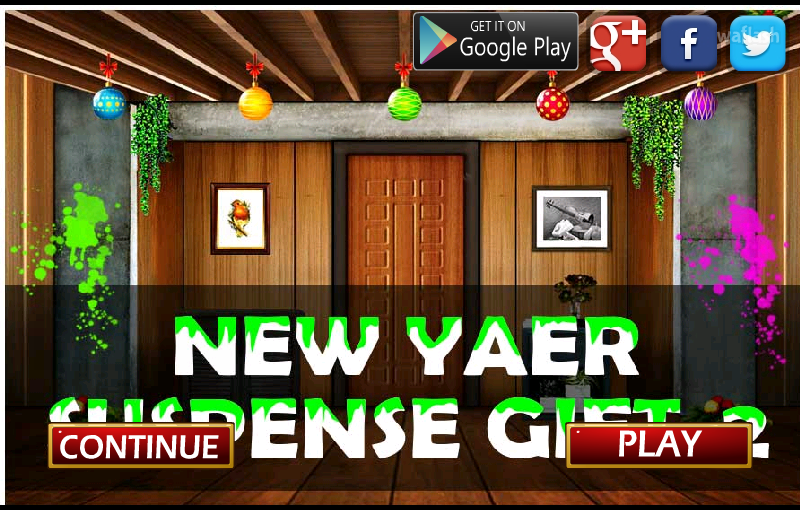 뉴 이어 서스펜스 기프트 2 (Mirchi Escape - New Year Suspense Gift 2) 게임 화면 1