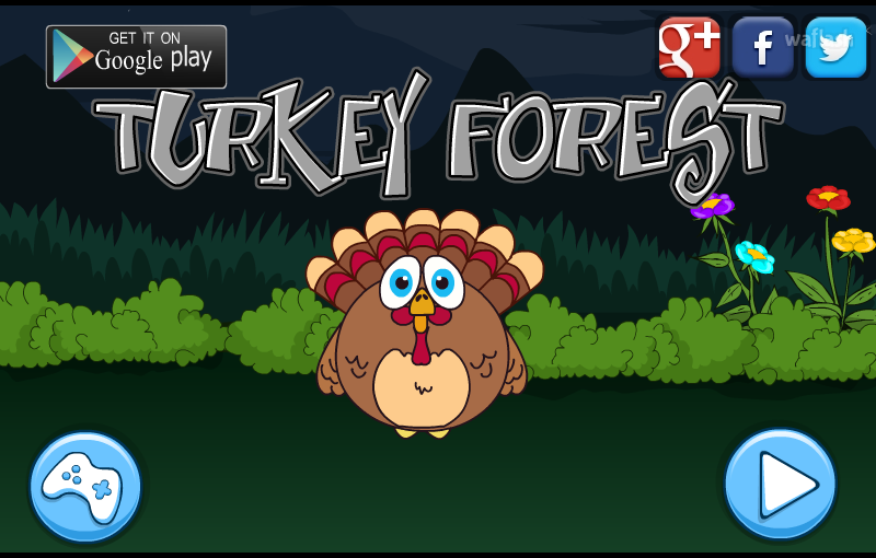 칠면조 숲 탈출 (Mirchi Escape - Turkey Forest) 게임 화면 1