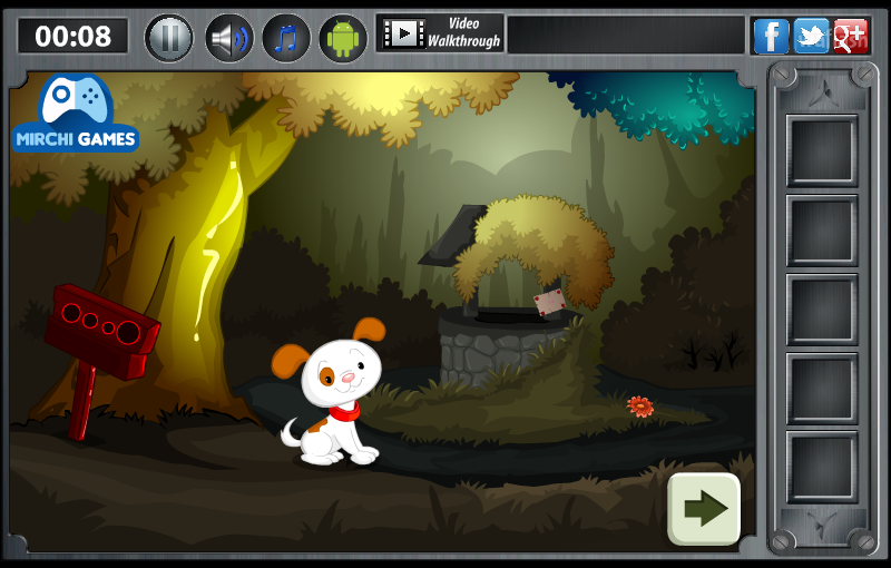 다이아몬드 숲 탈출 (Mirchi Escape - Diamond Forest Escape) 게임 화면 3