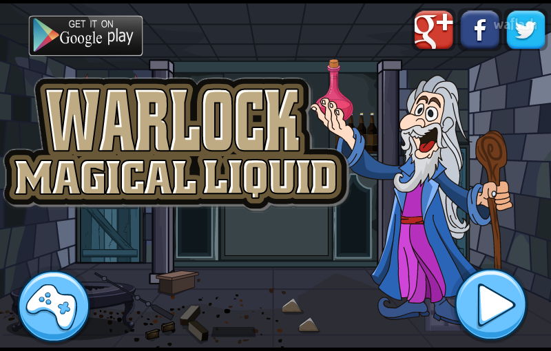 워록 매지컬 리퀴드 (Mirchi Escape - Warlock Magical Liquid) 게임 화면 1
