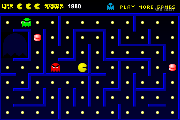팩맨 어드밴스드 (Pacman Advanced) 게임 화면 2