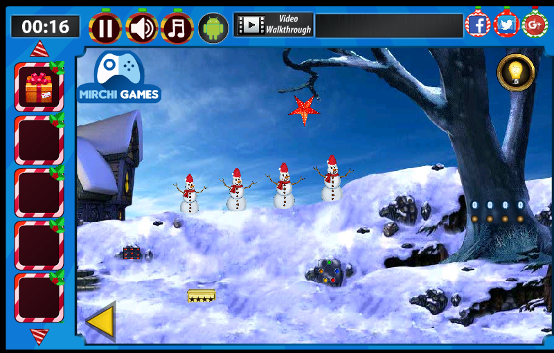 크리스마스 서스펜스 기프트 (Mirchi Escape - Christmas Suspense Gift) 게임 화면 2