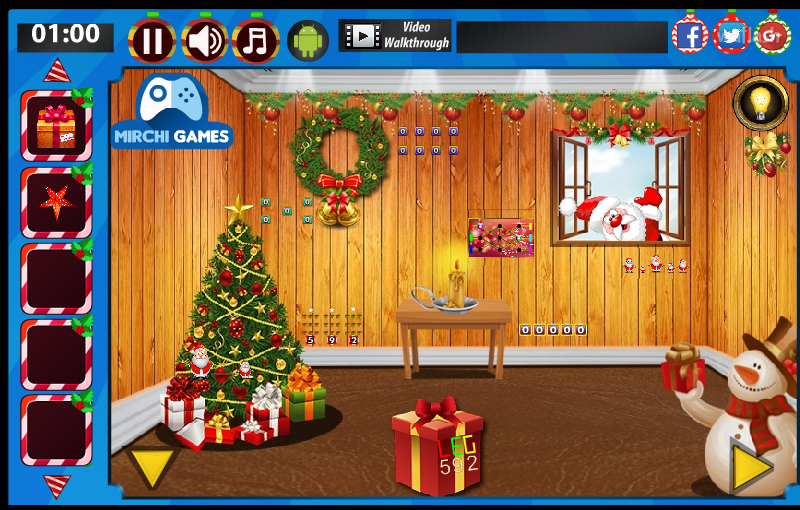 크리스마스 서스펜스 기프트 2 (Mirchi Escape - Christmas Suspense Gift 2) 게임 화면 3