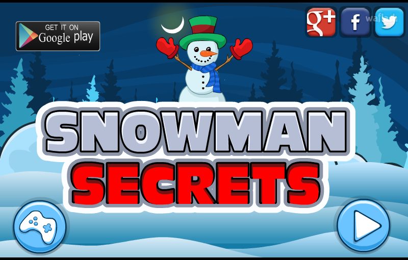 스노우맨 시크릿 (Mirchi Escape - Snowman Secrets) 게임 화면 1
