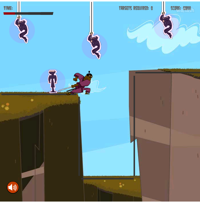 셰프 해칫의 닌자 트레이닝 (Total Drama Action: Chef's Ninja Training) 게임 화면 4