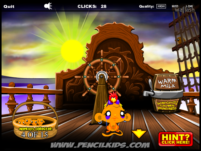 몽키 고 해피: 미니 몽키스 3 (Monkey GO Happy : Mini Monkeys 3) 게임 화면 3