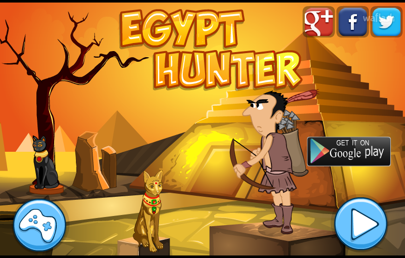 이집트 헌터 (Mirchi Escape - Egypt Hunter) 게임 화면 1