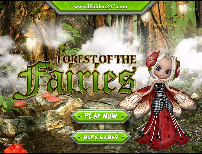 숨은그림찾기 - 요정들의 숲 (Forest of the Fairies) 게임 화면 1