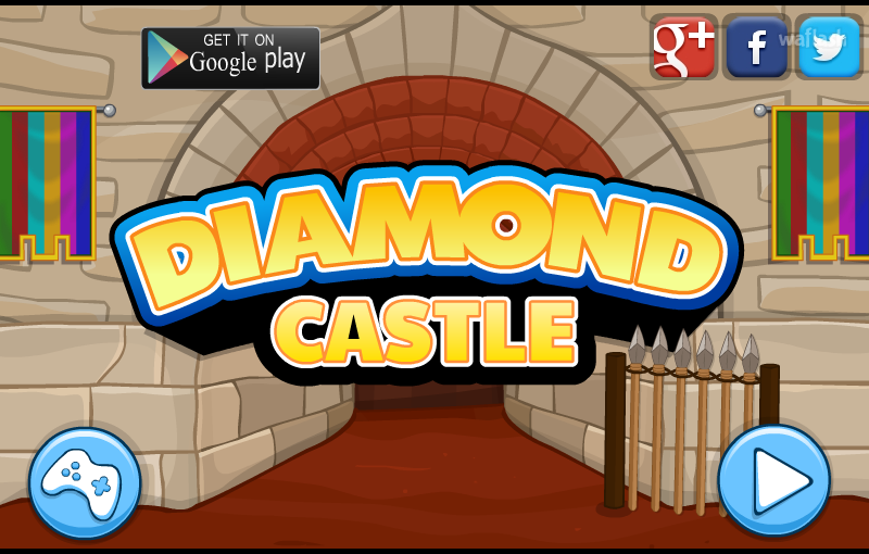 다이아몬드 성 탈출 (Mirchi Escape - Diamond Castle) 게임 화면 1
