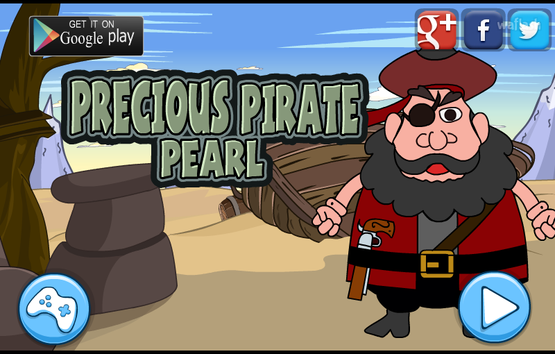 프레셔스 파이어리츠 펄 (Mirchi Escape - Precious Pirate Pearl) 게임 화면 1