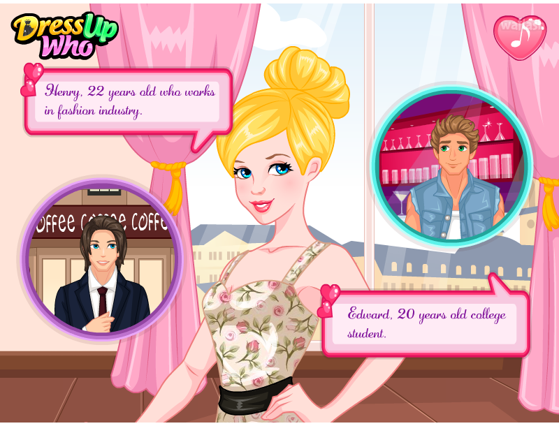 신데렐라 블라인드 데이트 (Cinderella Blind Date) 게임 화면 2