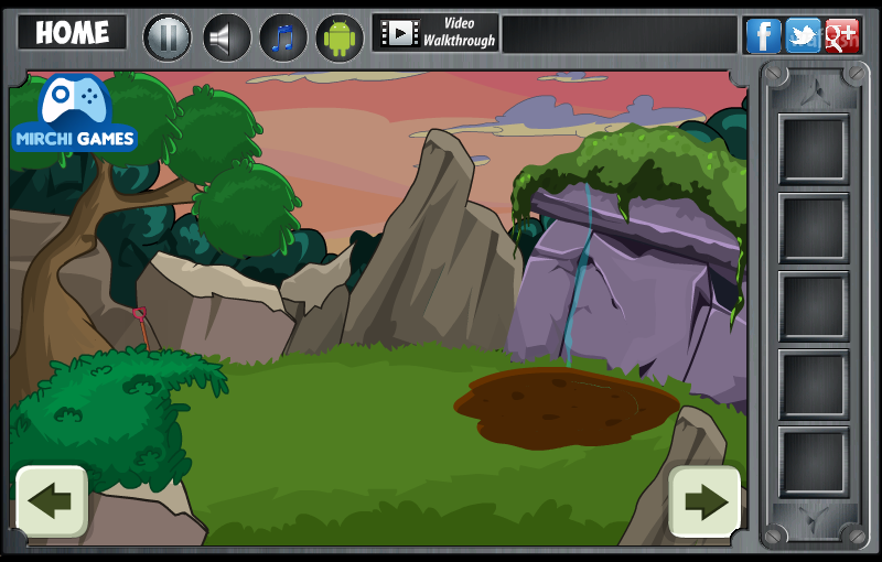 헌터 섬 탈출 (Mirchi Escape - Hunter Island Escape) 게임 화면 3