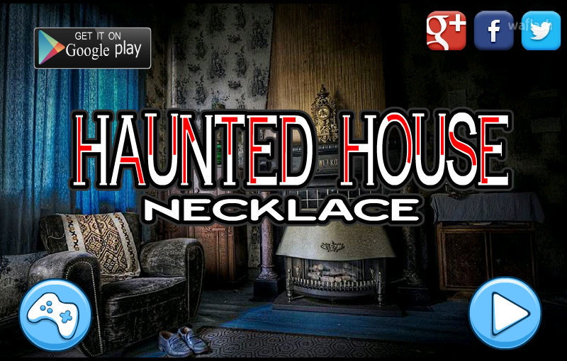 귀신 들린 집의 목걸이 찾아 탈출 (Mirchi Escape - Haunted House Necklace) 게임 화면 1