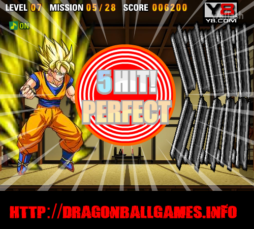 드래곤볼 Z 퍼펙트 히트 (Dragon Ball Z Perfect Hit) 게임 화면 2