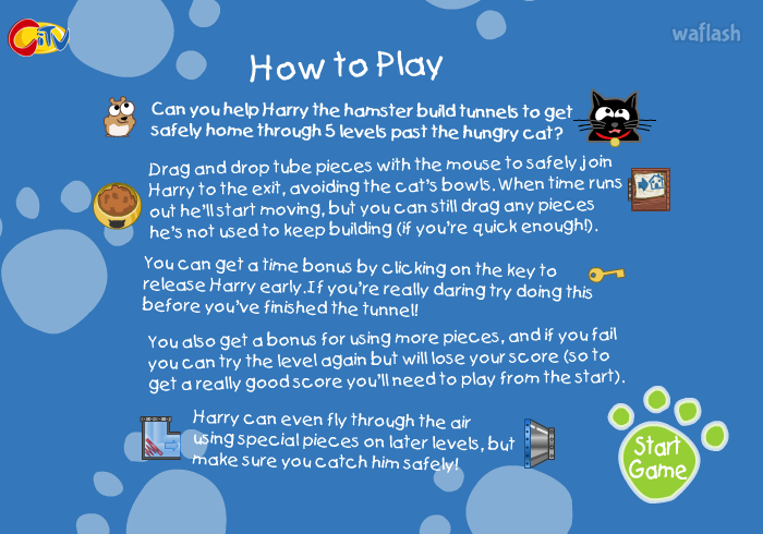 해리 더 햄스터 (Harry The Hamster) 게임 화면 2