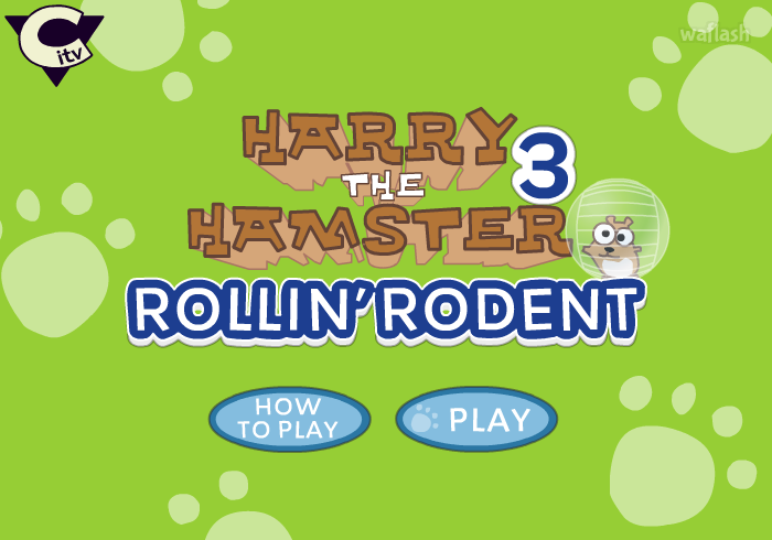 해리 더 햄스터 3: 롤린 로덴트 (Harry The Hamster 3: Rollin' Rodent) 게임 화면 1