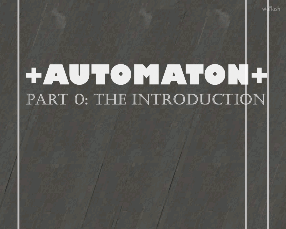 오토마톤 파트 0 (+AUTOMATON+ Part 0: The Introduction) 게임 화면 1