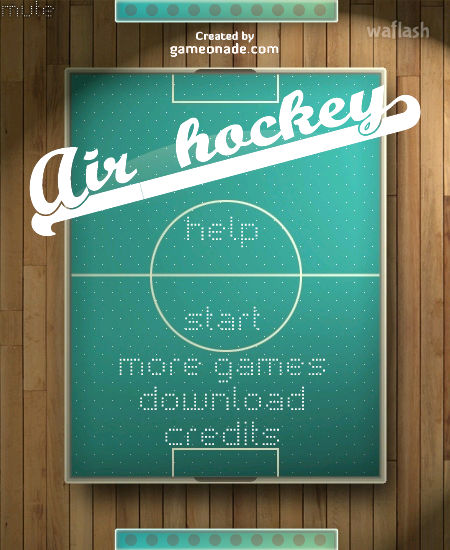 에어 하키 (Air Hockey) 게임 화면 1