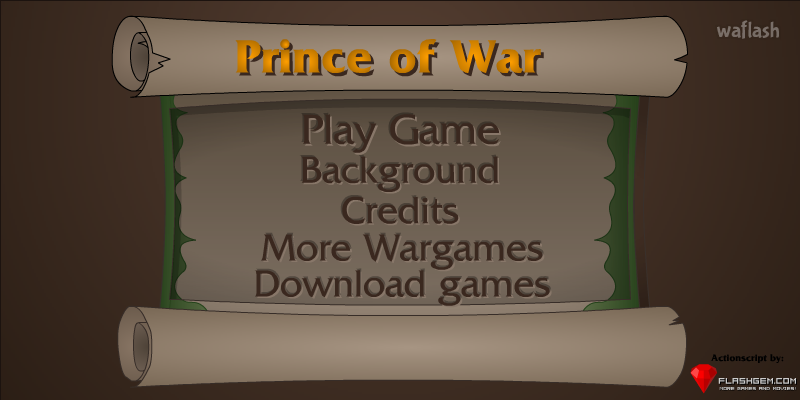 프린스 오브 워 (Prince of War) 게임 화면 1