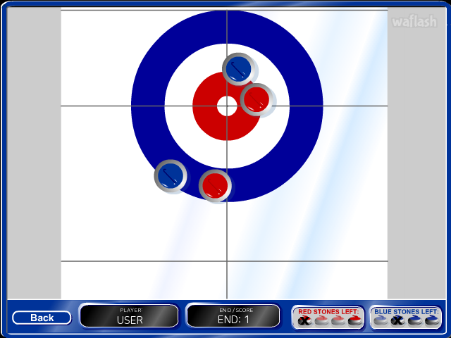버추얼 컬링 (Virtual Curling) 게임 화면 4