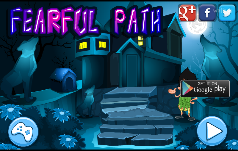 무서운 길 탈출 (Mirchi Escape - Fearful Path) 게임 화면 1