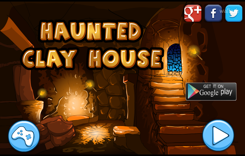 귀신들린 진흙집 탈출 (Mirchi Escape - Haunted Clay House) 게임 화면 1