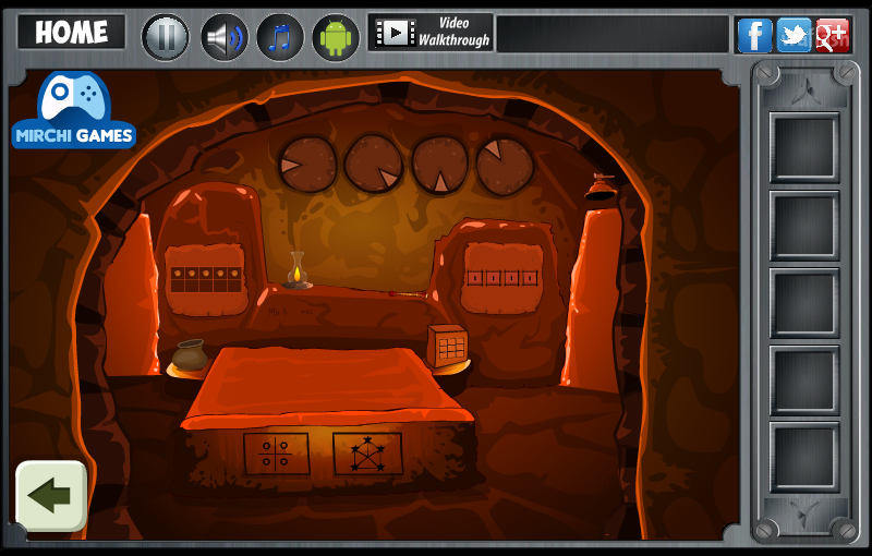 귀신들린 진흙집 탈출 (Mirchi Escape - Haunted Clay House) 게임 화면 4