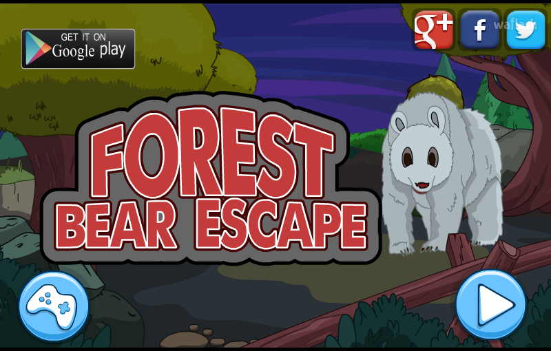 숲속 곰 탈출 (Mirchi Escape - Forest Bear Escape) 게임 화면 1