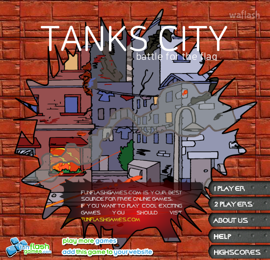 탱크 시티 (Tanks City) 게임 화면 1