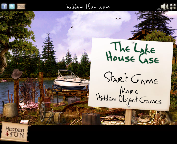 숨은그림찾기 - 더 레이크 하우스 케이스 (The Lake House Case) 게임 화면 1