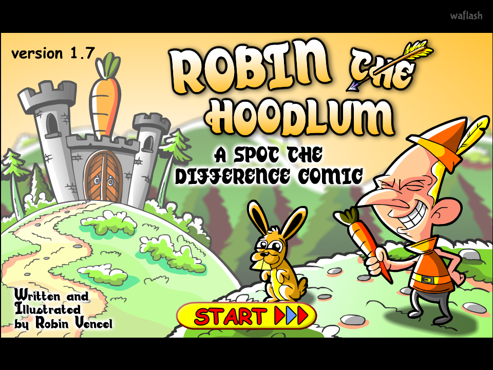 틀린그림찾기 - Robin The Hoodlum 게임 화면 1