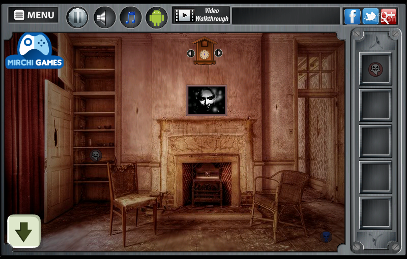 헌티드 고스트 탈출 (Mirchi Escape - Haunted Ghost) 게임 화면 2