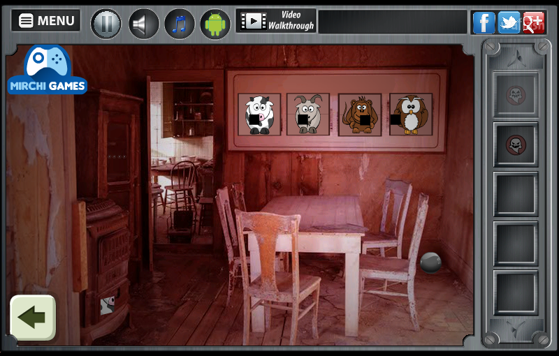 헌티드 고스트 탈출 (Mirchi Escape - Haunted Ghost) 게임 화면 4