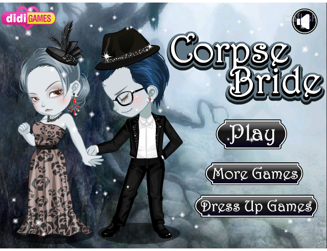 유령신부 꾸미기 (Corpse Bride) 게임 화면 1