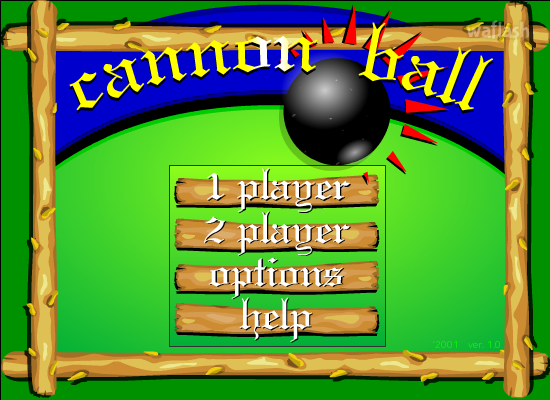 캐논볼 (Cannon Ball) 게임 화면 1