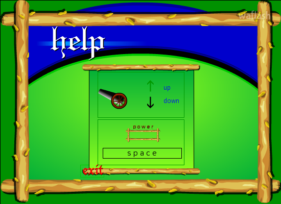 캐논볼 (Cannon Ball) 게임 화면 2