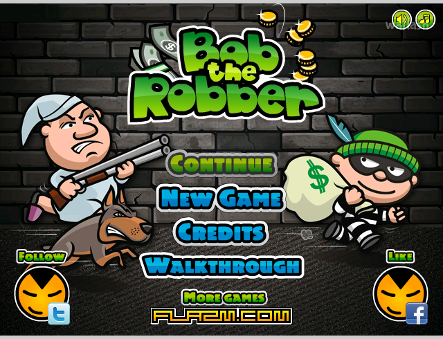 도둑 밥 (Bob the Robber) 게임 화면 1